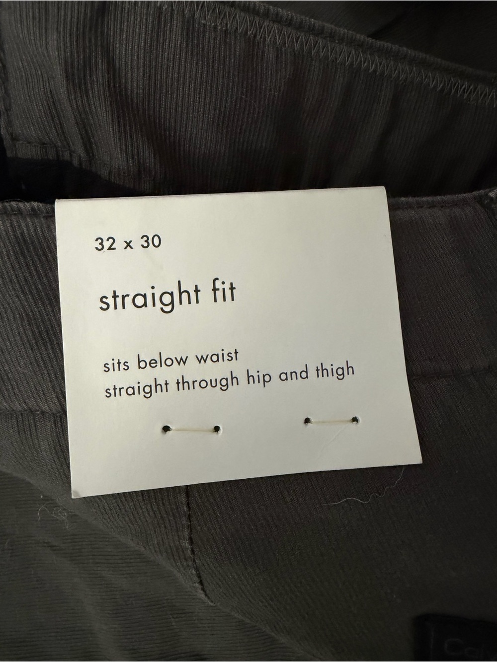 Calvin Klein Men's grey Chino Pants - Picture 5 of 6